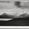 Twin Lakes with Mount Elbert and Mount Harvard after the blizzard. Colorado.