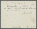 Capt. Lewis W. Davis House. Southeast corner Jericho and Smithtown Turnpike and road to Islip. Smithtown, Smithtown
