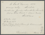 A. Vail House. Aaron L. Veil kept a tavern for the accomodation of the trout fishermen. North side Jericho and Smithtown Turnpike, east of Islip Road and Davis Mill.  Smithtown, Smithtown