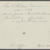 George T. Phillips House. First County Store was kept in the basement of house.  South of Jericho and Smithtown Turnpike, west of railroad crossing on road to mill. Smithtown, Smithtown