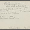 G.A. Cornish House. North side Old Country Road (Road to Commack), east of Methodist Episcopal Church. Hauppauge, Smithtown