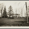 Caleb Smith House. On hill about 200 ft north of Old Country Road (road to Commack) west of the West Brook and nearly opposite pond. Hauppauge, Smithtown