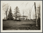 Caleb Smith House. On hill about 200 ft north of Old Country Road (road to Commack) west of the West Brook and nearly opposite pond. Hauppauge, Smithtown
