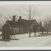 Old Miller House at Millers Place. Known as "The Ark." North side of North Country Road nearly opposite road to Depot. Coram, Brookhaven