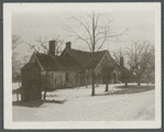 Old Miller House at Millers Place. Known as "The Ark." North side of North Country Road nearly opposite road to Depot. Coram, Brookhaven