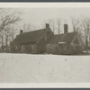 Old Miller House at Millers Place. Known as "The Ark." North side of North Country Road nearly opposite road to Depot. Coram, Brookhaven