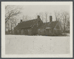 Old Miller House at Millers Place. Known as "The Ark." North side of North Country Road nearly opposite road to Depot. Coram, Brookhaven