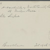 William Miller's House at Millers Place. North side of North Country Road at west end of settlement. Coram, Brookhaven
