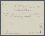 D.R. Miller's House (1873). At Millers Place. South side North Country Road. Coram, Brookhaven