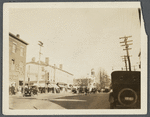 Former Grand Central Hotel (alias Hewlett's Hotel). Built 1840 by Samuel Carmen and maintained until 1847. Kreischer later owner. On Fourth Street near northeast corner of Main Street. Hempstead, Hempstead