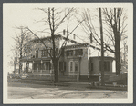 House. Dr. E. Rushmore (1873). 354 Fulton Avenue. Southwest corner of Fulton and Washington Street. Hempstead, Hempstead