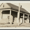 G.N. Searing House (1873). Known as the "Homestead on the Hill." Said to have been used as soldier barracks. Prospect Street between S. Franklin and  S. Main Street. Hempstead, Hempstead