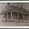 G.N. Searing House (1873). Known as the "Homestead on the Hill." Said to have been used as soldier barracks. Prospect Street between S. Franklin and  S. Main Street. Hempstead, Hempstead