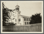 St. Georges Protestant Episcopal Church. Erected 1822. Front Street, northside between Main and Washington Street.