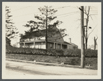 Lorenzo Abrams House (1873). Abrams kept for many years a country store in this house. Front Street corner of High Street. Hempstead, Hempstead