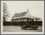 Lorenzo Abrams House (1873). Abrams kept for many years a country store in this house. Front Street corner of High Street. Hempstead, Hempstead