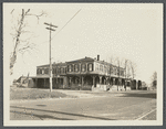 John Fisher's Franklin Inn. Burned Jaruary 1923. Southeast corner of Hempstead Turnpike and Franklin Avenue. Hempstead, Hempstead