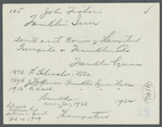 John Fisher's Franklin Inn. Burned Jaruary 1923. Southeast corner of Hempstead Turnpike and Franklin Avenue. Hempstead, Hempstead