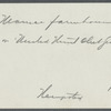 W.T.D. Maurice Farmhouse. On United Hunt Club ground, opposite Belmont Park. Southwest side of Hempstead Turnpike (Fulton Street). Hempstead, Hempstead
