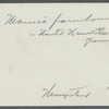 W.T.D. Maurice Farmhouse. On United Hunt Club ground, opposite Belmont Park. Southwest side of Hempstead Turnpike (Fulton Street). Hempstead, Hempstead