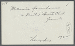 W.T.D. Maurice Farmhouse. On United Hunt Club ground, opposite Belmont Park. Southwest side of Hempstead Turnpike (Fulton Street). Hempstead, Hempstead