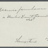 W.T.D. Maurice Farmhouse. On United Hunt Club ground, opposite Belmont Park. Southwest side of Hempstead Turnpike (Fulton Street). Hempstead, Hempstead