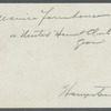 W.T.D. Maurice Farmhouse. On United Hunt Club ground, opposite Belmont Park. Southwest side of Hempstead Turnpike (Fulton Street). Hempstead, Hempstead
