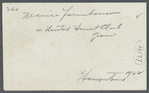 W.T.D. Maurice Farmhouse. On United Hunt Club ground, opposite Belmont Park. Southwest side of Hempstead Turnpike (Fulton Street). Hempstead, Hempstead