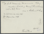 Maurice Mansion. Northeast side of Hempstead Turnpike, east of City Line (in Belmont Park). Hempstead, Hempstead