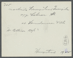 William Callison House. North side Hempstead Turnpike, opposite Lehrer Avenue at Vanderneer Villa. Elmont, Hempstead