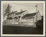 J.R. Burtis General Store. Northeast side of Hempstead Turnpike. East of Plainfield Avenue, west of Rouquette Avenue. Elmont, Hempstead