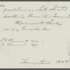 P.V. Clement House. South side Hempstead Turnpike, west of Lucille Avenue. "Clement Park." Elmont, Hempstead