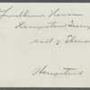 N. Ludlum House. North side of Hempstead Turnpike, west of Benson Avenue, east of Elmont. Elmont, Hempstead