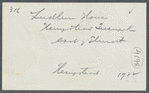 N. Ludlum House. North side of Hempstead Turnpike, west of Benson Avenue, east of Elmont. Elmont, Hempstead