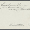 N. Ludlum House. North side of Hempstead Turnpike, west of Benson Avenue, east of Elmont. Elmont, Hempstead