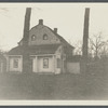 F. Oliver House. Built 1793. West side Franklin Avenue, opposite Pine Street, south of Hempstead Village. Elmont, Hempstead