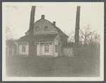 F. Oliver House. Built 1793. West side Franklin Avenue, opposite Pine Street, south of Hempstead Village. Elmont, Hempstead