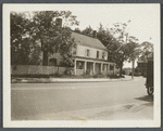 Peter Hewlett House, his father Oliver Hewlett moved into this house April 1800. North side Main Street, opposite Front Street. East Rockaway, Hempstead