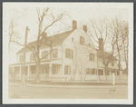 Peter Hewlett House, his father Oliver Hewlett moved into this house April 1800. North side Main Street, opposite Front Street. East Rockaway, Hempstead