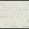 Allen Senuson House. South side Broadway, east of Trinity Chapel Church on opposite side of road. Hewlett, Hempstead