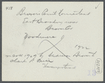 John Brower's House. Known as Brower's Point. East Broadway near Brower Avenue. Woodmere, Hempstead