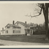 William Brower House. North side Broadway, west of Trinity P.E. Parsonage (on right). Hewlett, Hempstead