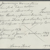 J.H. Jennings House. Was general store, post office and known as Jennings Corner. North side Broadway, northwest corner of Rockaway and Jamaica Turnpike. Lawrence, Hempstead