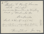 Stephen H. Verity House. North side Montauk Highway, east of Washington Avenue. Seaford, Hempstead