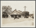 John Mead House (1873). On road parallel to railroad tracks on northeast corner Main Street. Freeport, Hempstead
