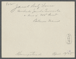 Jacob Betz House. South side Jericho Turnpike on line of 246th Street. Opposite Queen Road (rocky hill road). Bellerose Terrace, Hempstead