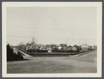 View of Bellerose looking north from Long lsland Railroad Station. Bellerose Terrace, Hempstead