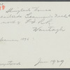 A. Seaman House ( 1896). East side Seaman's Neck Road, north of Long Island Railroad. Wantagh, Hempstead