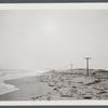 View of beach at "Point Lookout." Lido Country Club House in distance. Hempstead, Hempstead