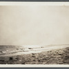 View of beach at "Point Lookout." Lido Country Club House in distance. Hempstead, Hempstead